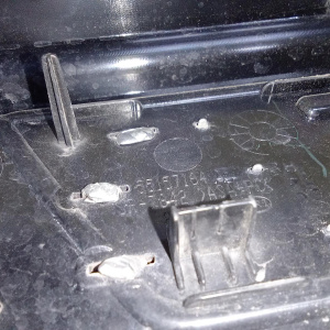 Накладка на крыло Dodge Nitro KA '2007 перед, прав 55157164AC