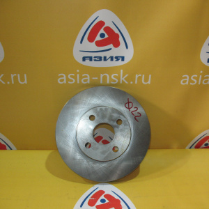 Диск тормозной ND1044K/43512-12610 F Toyota Corolla NZE12# '2000-2006 толщина 22мм