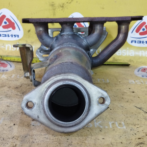 Коллектор выпускной Toyota 1SZ-FE Vitz/Platz SCP10 '12.2002- с катализатором диаметр банки катализатора 91 мм. 25051-23031