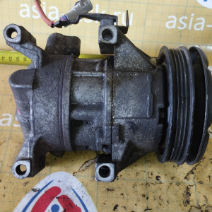 Компрессор кондиционера Toyota 1NZ-FE Corolla Fielder/Probox NCP51 '2004- ДЕФЕКТ ШКИВА СКОЛЫ И КЛАПАНА Пластиковый шкив диаметр 125 мм. 447260-2031/-2