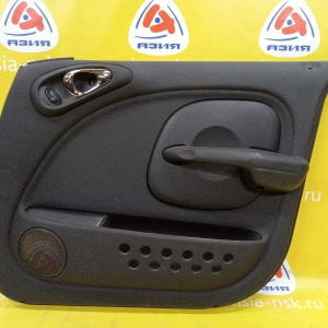 Обшивка двери Chrysler PT Cruiser '2005 PT24T перед, прав с ручкой открывания хром и кнопкой блокировки