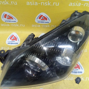 Фара Opel Astra H A04/L35/L48 лев линза тёмная галоген (дефект, двух креплений)