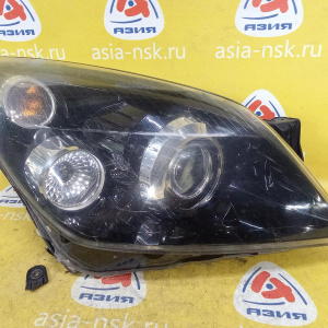 Фара Opel Astra H A04/L35/L48 прав линза тёмная галоген (дефект, двух креплений)