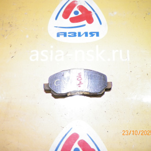 Колодки тормозные Mitsubishi Galant Fortis/Lancer CY4A/CX3A/GA3W/CW5W/CV5W Остаток 40-50%. F