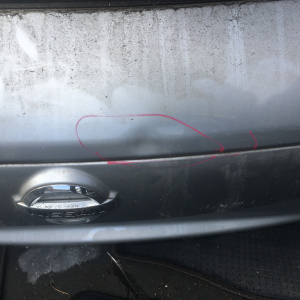 Дверь задняя Nissan Juke YF15 Дефект