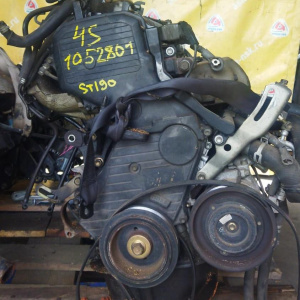 Двигатель Toyota 4S-FE-1052891 2WD ТРАМБЛЕРНЫЙ (БЕЗ ГЕНЕРАТОРА ГУР И ЗАСЛОНКИ) Camry/Vista/Corona ST190