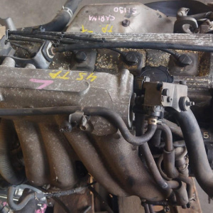 Двигатель Toyota 4S-FE-1052891 2WD ТРАМБЛЕРНЫЙ (БЕЗ ГЕНЕРАТОРА ГУР И ЗАСЛОНКИ) Camry/Vista/Corona ST190