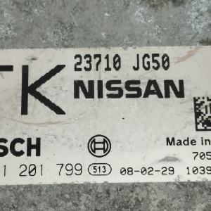 Компьютер Nissan X-Trail 0261201799 / 23710-JG50 QR25 T31 4WD CVT управление двс