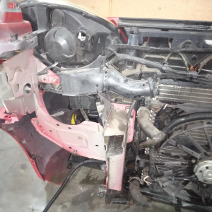 Ноускат Renault Kangoo KW0 K4M '2008-2013 RHD галоген,туманки