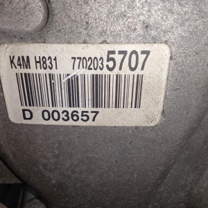 Двигатель Renault Kangoo K4M831/K4MH831-D003657 1.6L 4AT БЕЗ МАХОВИКА KW '2010