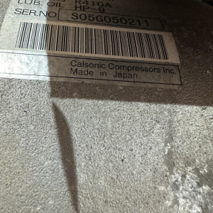 Компрессор кондиционера Nissan K25 SS275VM S05G0500211