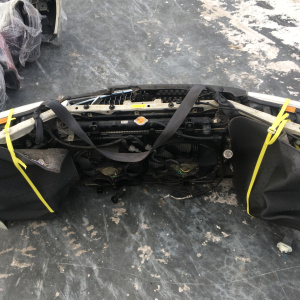 Ноускат Nissan Presage NU30 KA24DE a/t сонары (сломана решетка) ф.1595 т.2177