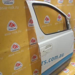 Дверь боковая Hyundai H1/Grand Starex TQ перед, прав под накладку (дефект, замят угол)