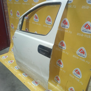 Дверь боковая Hyundai H1/Grand Starex TQ перед, лев (дефект, вмятины, замят угол)