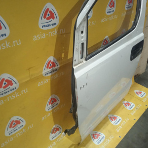 Дверь боковая Hyundai H1/Grand Starex TQ перед, лев (дефект, вмятины, замят угол)