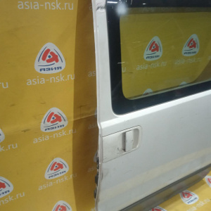 Дверь боковая Hyundai H1/Grand Starex TQ зад, лев Wagon под накладку (дефект, вмятина)