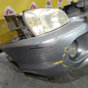 Ноускат Hyundai Santa Fe SM/BB '2000-2004 Правый руль, акпп, туманки, бачок омывателя+дуга (дефект бампера)