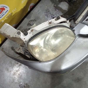 Ноускат Hyundai Santa Fe SM/BB '2000-2004 Правый руль, акпп, туманки, бачок омывателя+дуга (дефект бампера)