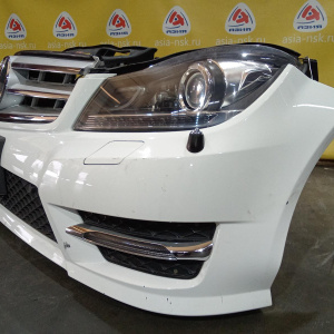 Ноускат Mercedes C-Class W204 '2013 M271DE18 AMG мкпп белый ксенон парктроники антенна