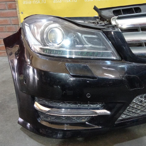 Ноускат Mercedes C-Class W204 '2014 M272 AMG мкпп чёрный ксенон парктроники
