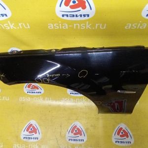 Крыло Mercedes C-Class W204 перед, лев чёрное (дефект) A2048800118, A2048801318