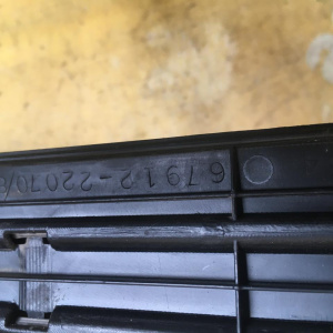 Накладка на порог салона Toyota Mark II GX100 перед, лев 67912-22070/22080