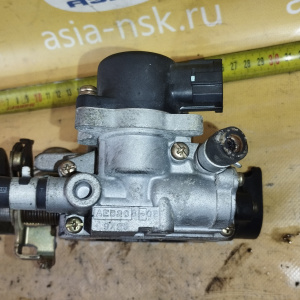 Заслонка дроссельная Nissan VQ30 Cefiro A33 с вакуумником ДЕФЕКТ датчика положения ПОД 2 ТРОСИКА 1 трубка RTR60-09 / AEB208-02