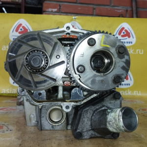 Головка блока Nissan VQ35-HR/VQ35-DE Z33/Y50/S51/V36/Y51/Z51/J32/R52/E52 '11.2006- лево + муфты  от VQ35-HR L ( L-JA1 ) 11090JA10A