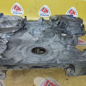 Лобовина ДВС Nissan VQ35-HR Skyline V36 перед + зад + крышки муфт 13500EY00A + 13500JK20B + 13040JK24A + 13040JK22B
