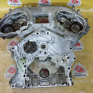Лобовина ДВС Nissan VQ35-HR Skyline V36 перед + зад + крышки муфт 13500EY00A + 13500JK20B + 13040JK24A + 13040JK22B