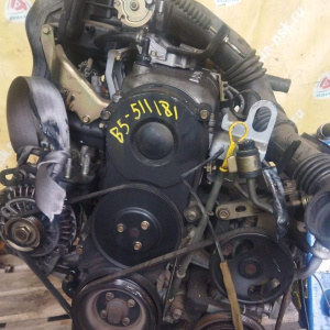Двигатель Mazda B5-511181 впрыск без генератора и трамблера  пробег 60т.км Demio DW5W-500609 '2001-