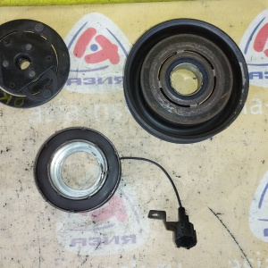 Шкив Компрессора кондиционера Nissan 92660WE410 + 32BD4718DUK8A AD Y11 QG15/QG18 NEW в сборе с подшипником