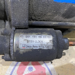 Стартер SsangYong OM661/OM662/D20DT/664/D27DT/665 Actyon CJ/QJ/DJ/GAB Valeo 6611513901