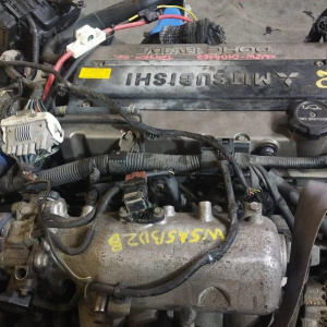 Двигатель Mitsubishi 4G63T-HA5739 2WD/4WD TURBO ПРОБЕГ 124 Т КМ Airtrek CU2W-0104167