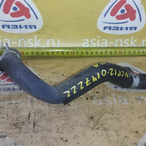 Патрубок радиатора печки Toyota 87245-52020 Platz NCP12/NCP20/NCP30/NNP10/NCP50/NCP60/NCP70/NCZ20 1NZ НИЗ, с помпы на радиатор печки