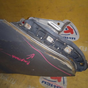 Крыло Hyundai H1/Grand Starex TQ '2007- перед, лев под повторитель (вмятины, ржавчина снизу)