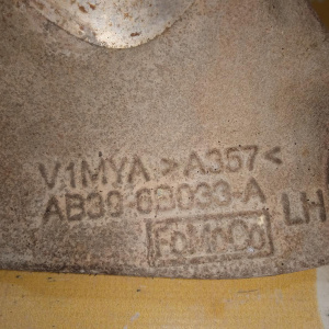 Кронштейн опоры двигателя Ford P5AT Ranger T6/TKE '2012 3.2L TDCi MT L AB39-6B033-A