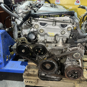 Двигатель Nissan SR20-DE-801305A 4WD БЕЗ ТРАМБЛЕРА,ГЕНЕНРАТОРА И ГИДРОУСИЛИТЕЛЯ Bluebird/Primera U14-P11