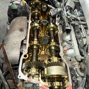 Двигатель Toyota 1MZ-FE-1834989 4WD В СБОРЕ Harrier/Alphard MCU35 MNH15