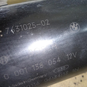 Стартер BMW N13B16A 1-Series F20 '2012 0001138054 12417631025