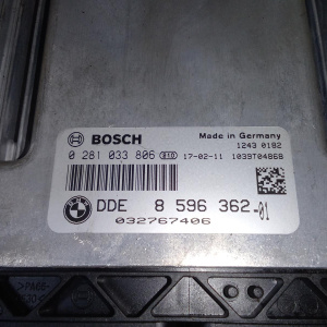 Блок управления двс BMW 1-Series F20 B47D20A '2017 0281033806 DDE 8596362
