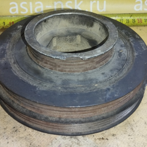 Шкив коленвала HONDA B20B RF2/RD1 ДЕФЕКТ 4+4+4 руч. диаметр 92/162/169 мм.