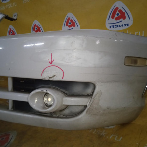 Бампер Hyundai Elantra XD/CA '2003-2006 перед решётка, туманки (трещина, царапины) 865112D500, 865102D500