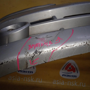 Бампер Hyundai Elantra XD/CA '2003-2006 перед решётка, туманки (вмятины, дефект решётки) 865112D500, 865102D500