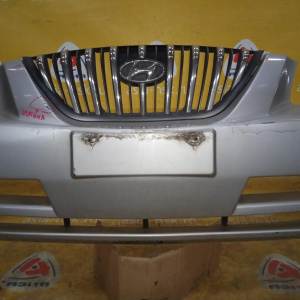 Бампер Hyundai Elantra XD/CA '2003-2006 перед решётка, туманки (вмятины, дефект решётки) 865112D500, 865102D500