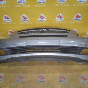 Бампер Hyundai H1/Grand Starex TQ '2007- перед решётка (дефект крепления справа, вмятина) 865114H000