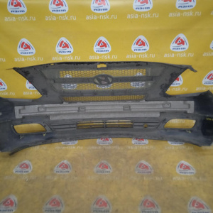 Бампер Hyundai H1/Grand Starex TQ '2007- перед решётка (дефект крепления справа, вмятина) 865114H000