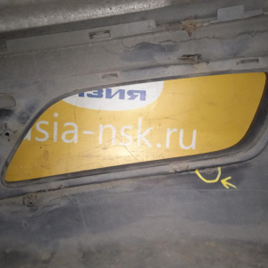 Бампер Hyundai H1/Grand Starex TQ '2007- перед решётка (дефект крепления справа, вмятина) 865114H000