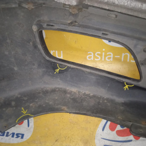 Бампер Hyundai H1/Grand Starex TQ '2007- перед решётка (дефект крепления справа, вмятина) 865114H000