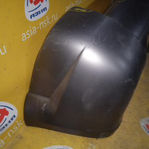 Бампер Hyundai Tucson JM/BH '2004-2009 зад (замят левый угол) 2 трубы, под уширители 866112E050